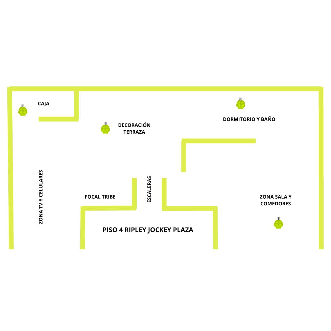 Mapa zona Tech